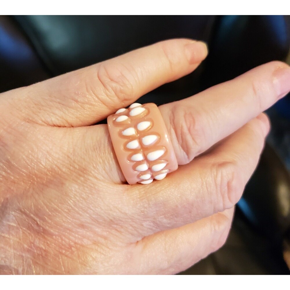 Teeth Dentures Ring Halloween Grandma Grandpa Size 8